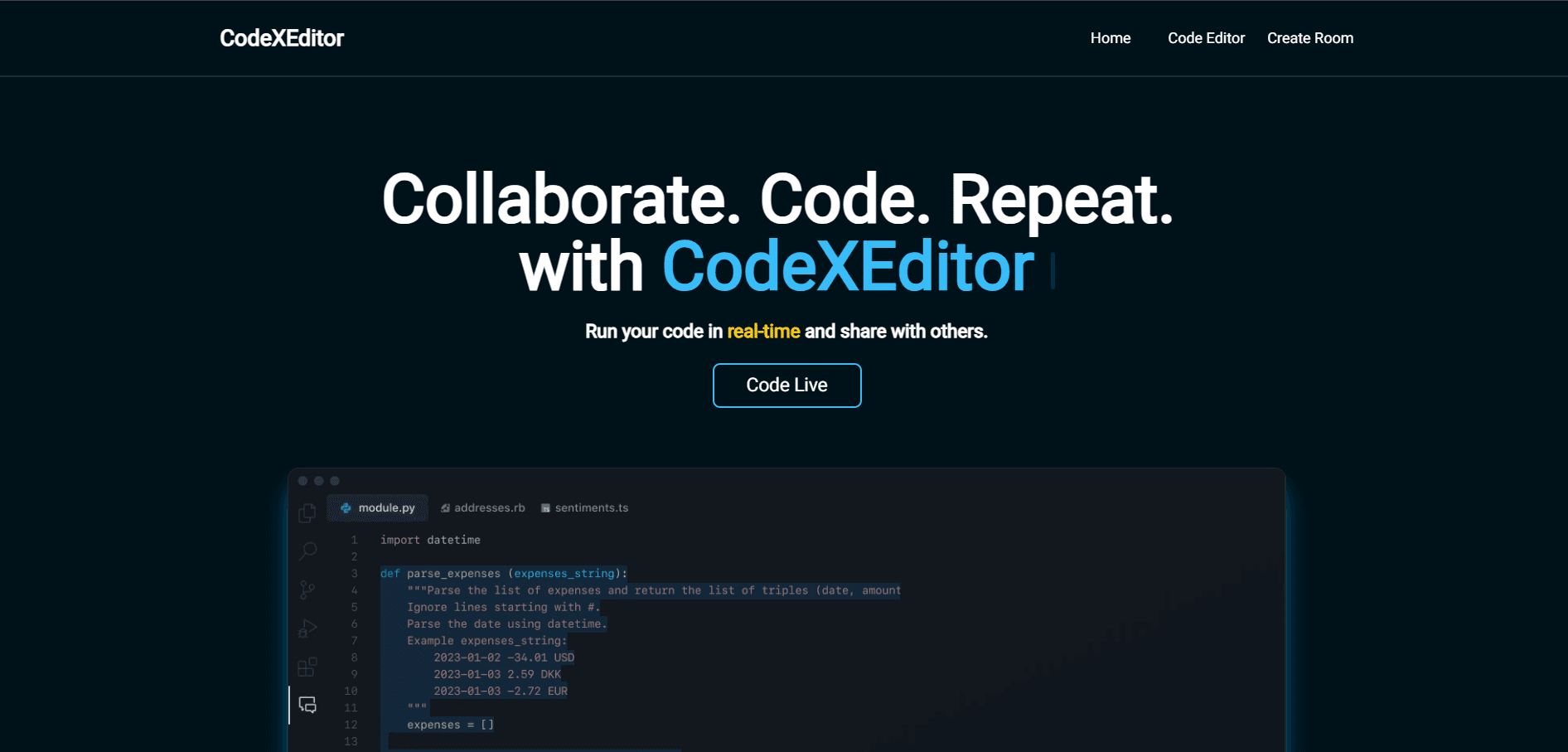 CodeXEditor